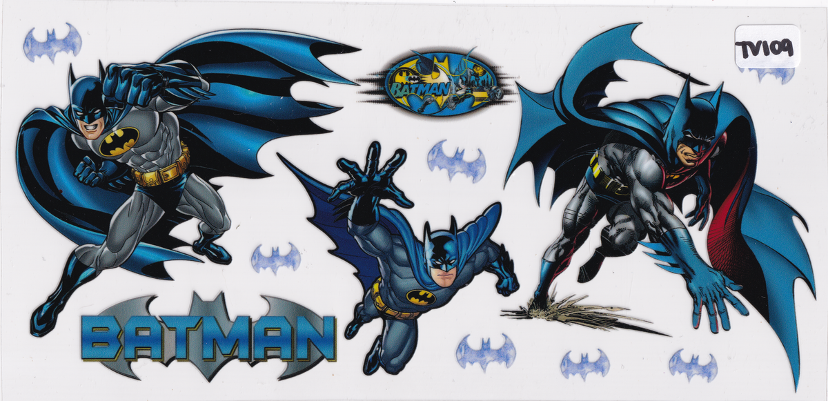 TV109 Bat Movie Character UVDTF Wrap