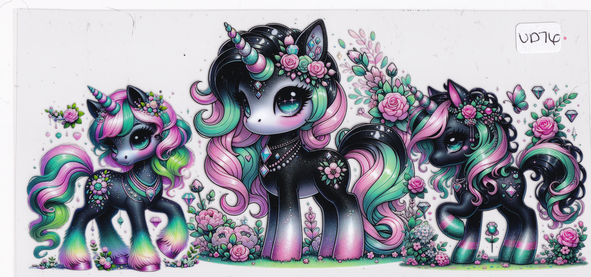 UD76 Unicorns UVDTF Wrap