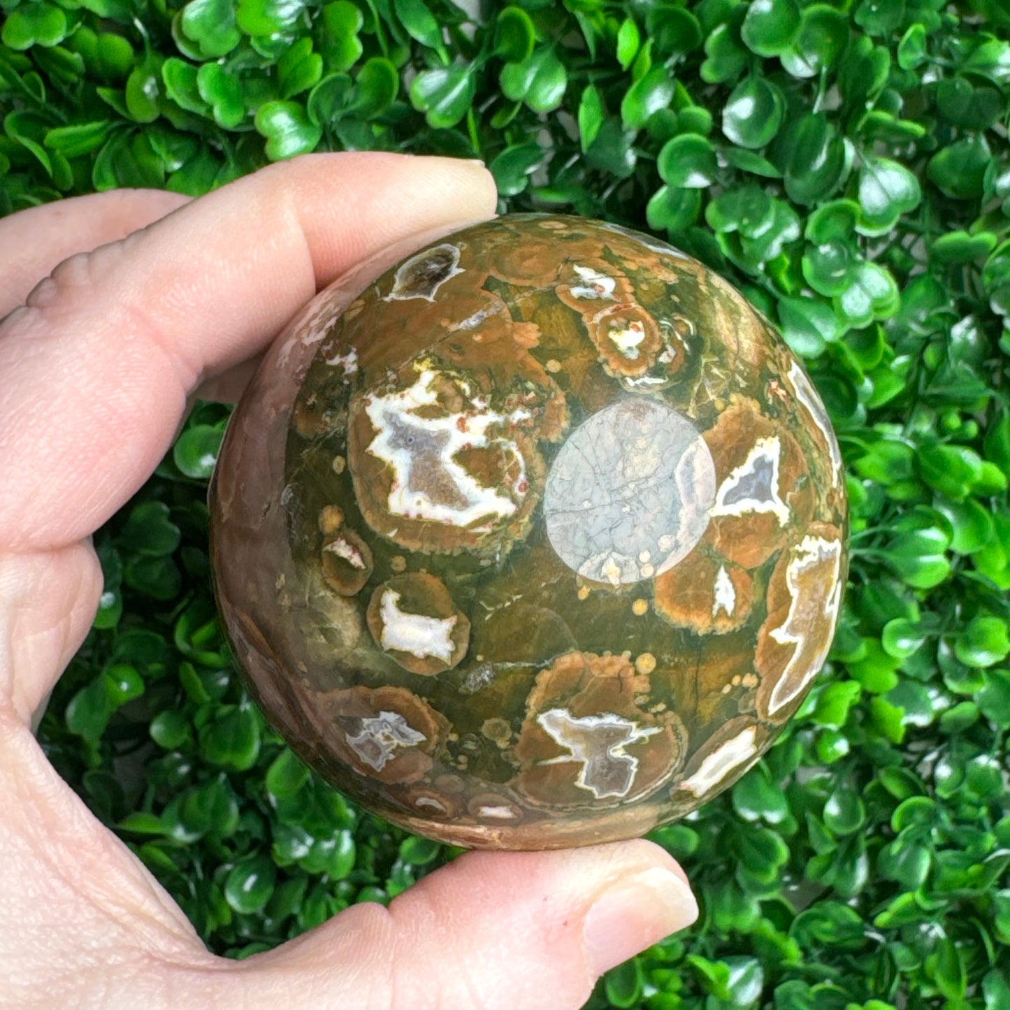 Rainforest Jasper Sphere