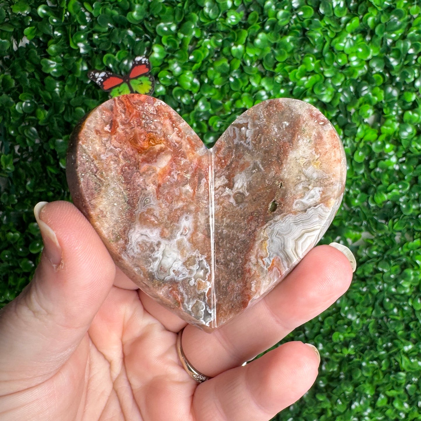 3D Sangraia Lace Heart Carving