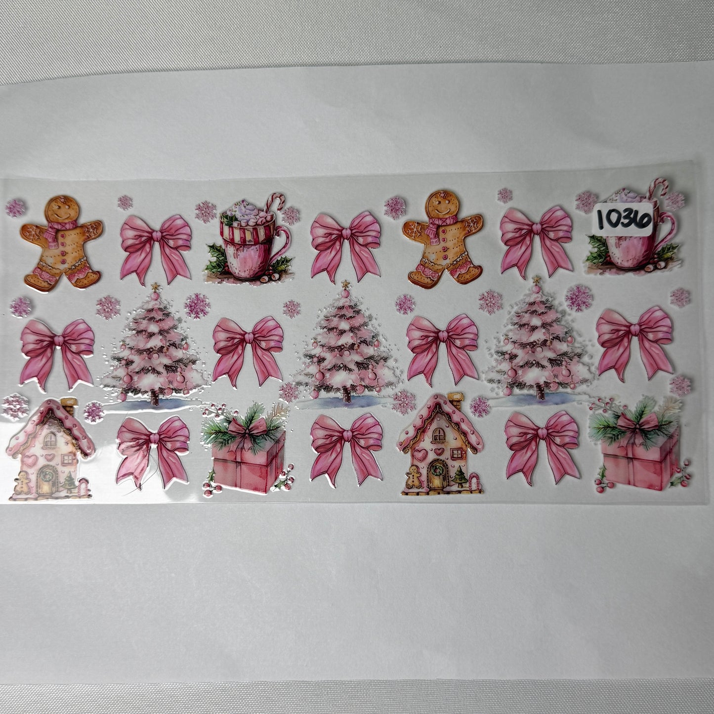 Christmas UVDTF Cup Wraps