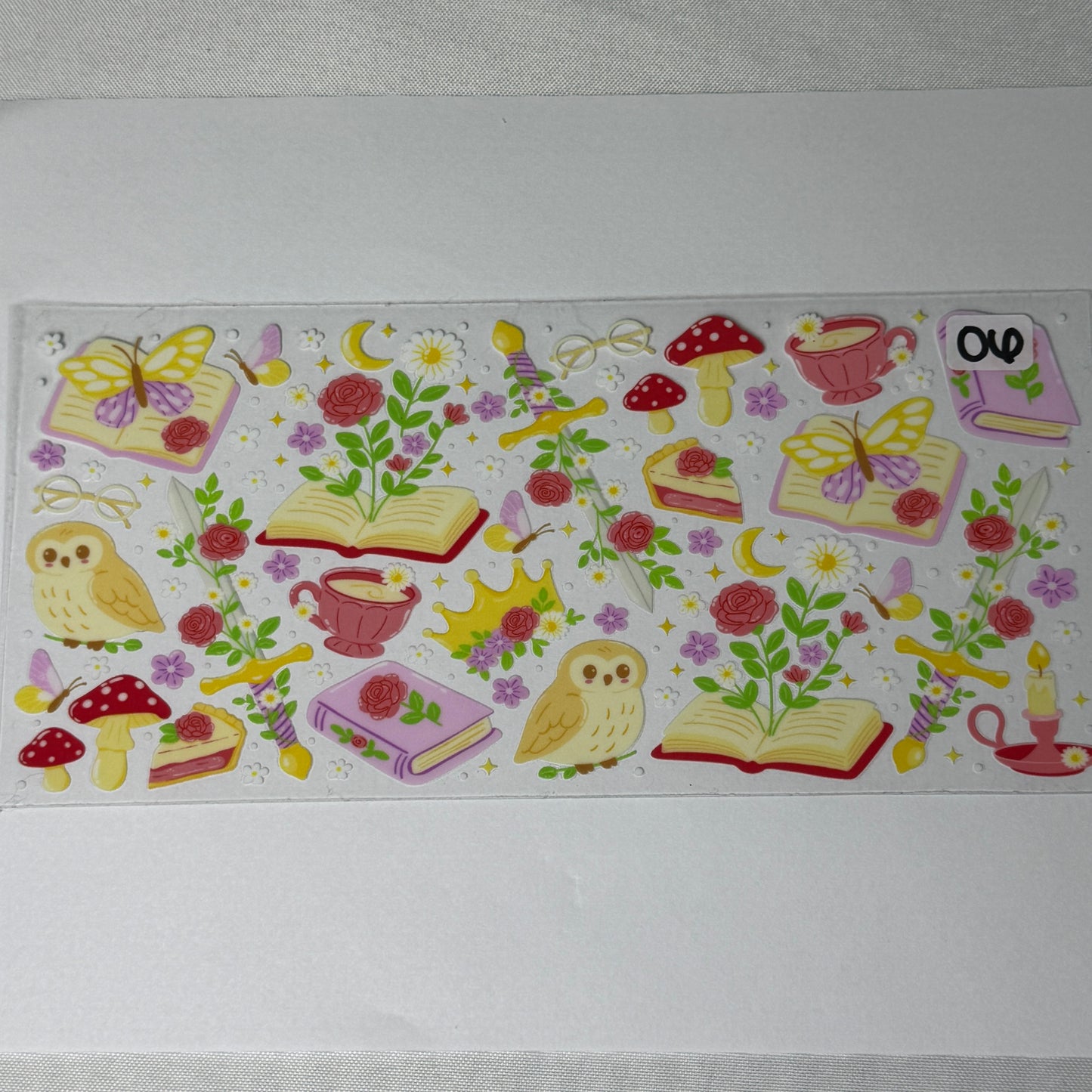 Books/Reading UVDTF Cup Wraps