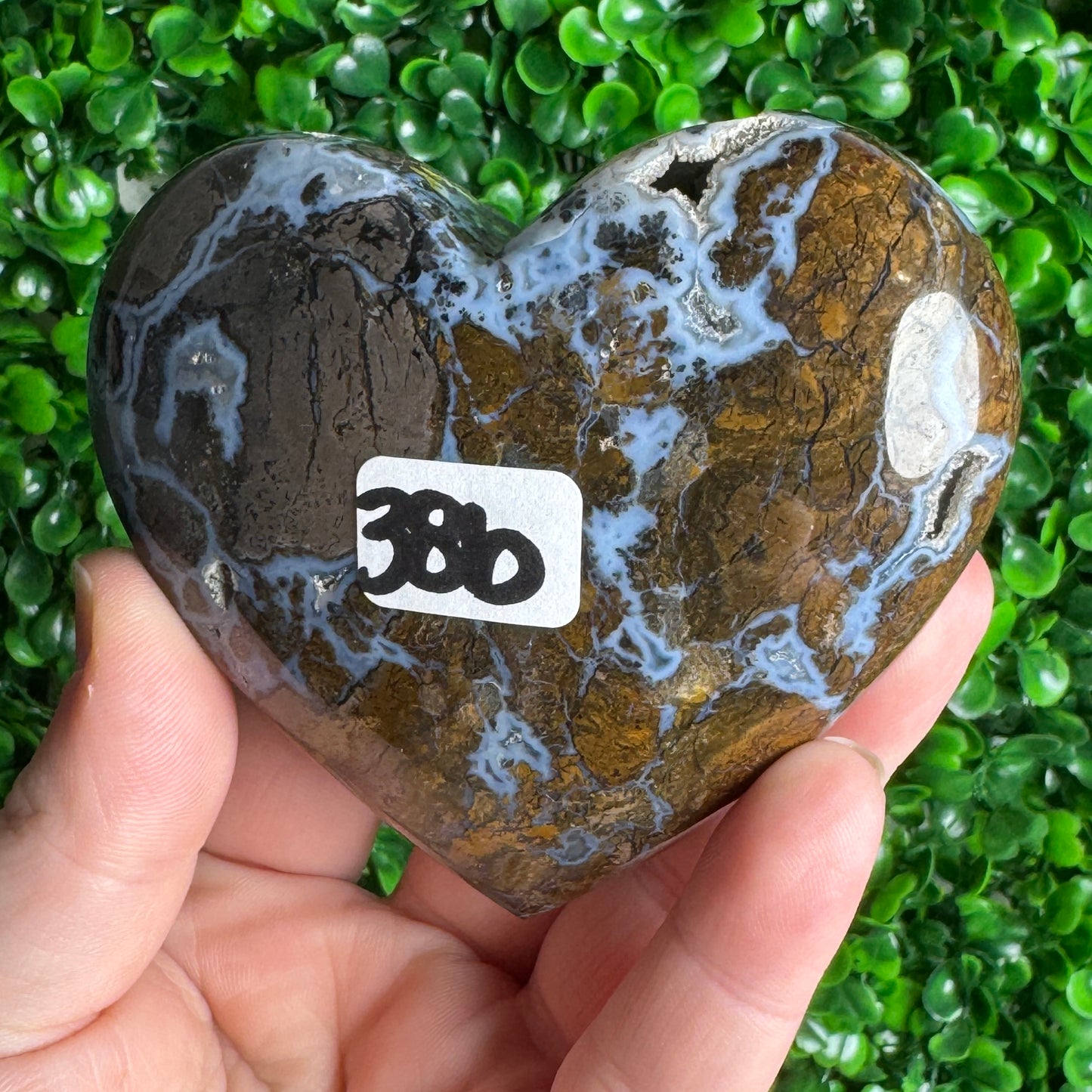 Marcasite Heart Carvings