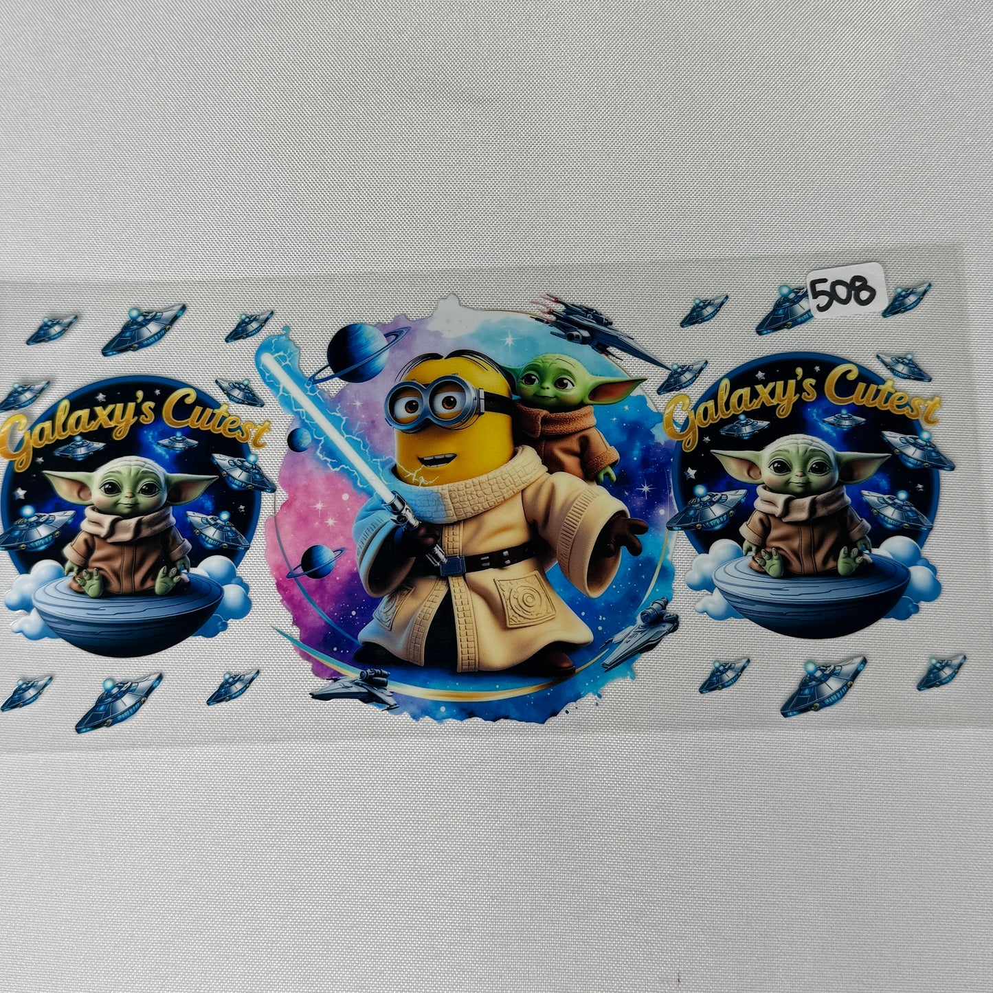 More mixed kid Character UVDTF CUP wraps