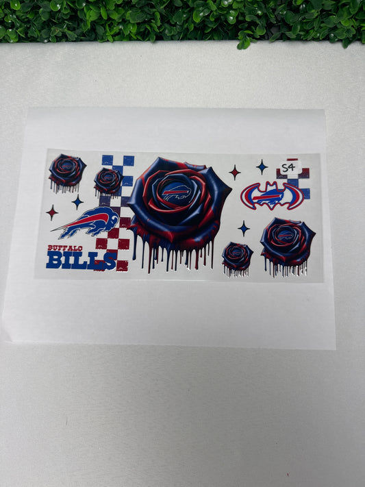 S4 Bills Football sports UVDTF wraps