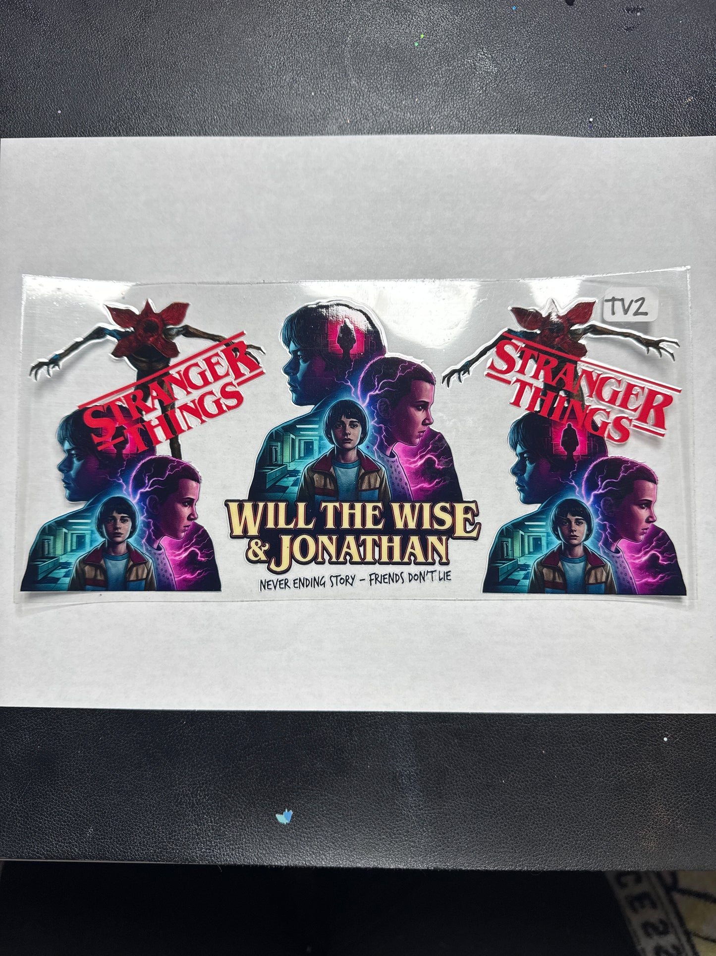 TV2 Strange Character uvdtf wrap