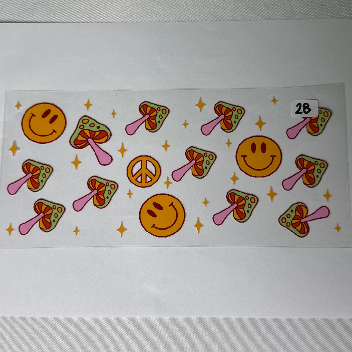 Mushroom UVDTF Cup Wraps