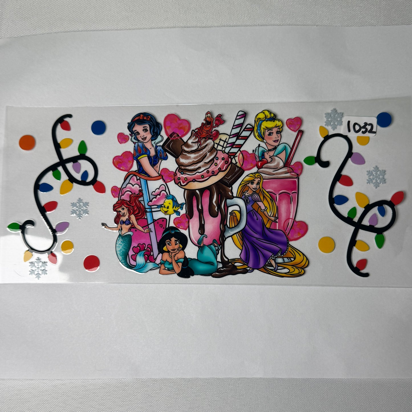 More Christmas Characters UVDTF Cup Wraps