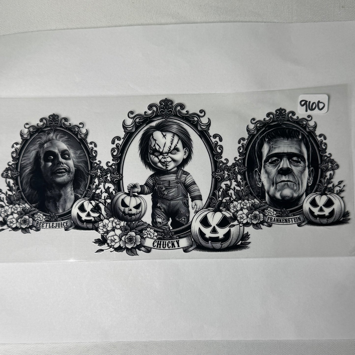 Spooky Characters UVDTF Cup Wraps