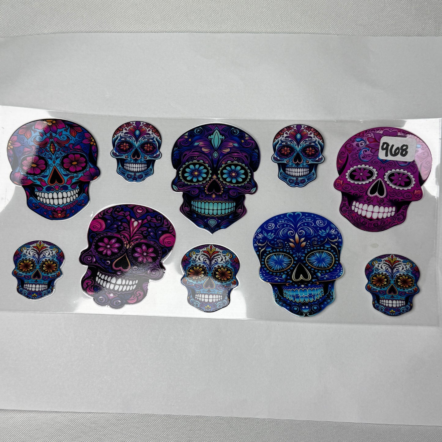 Skulls and Pumpkins UVDTF Cup Wraps