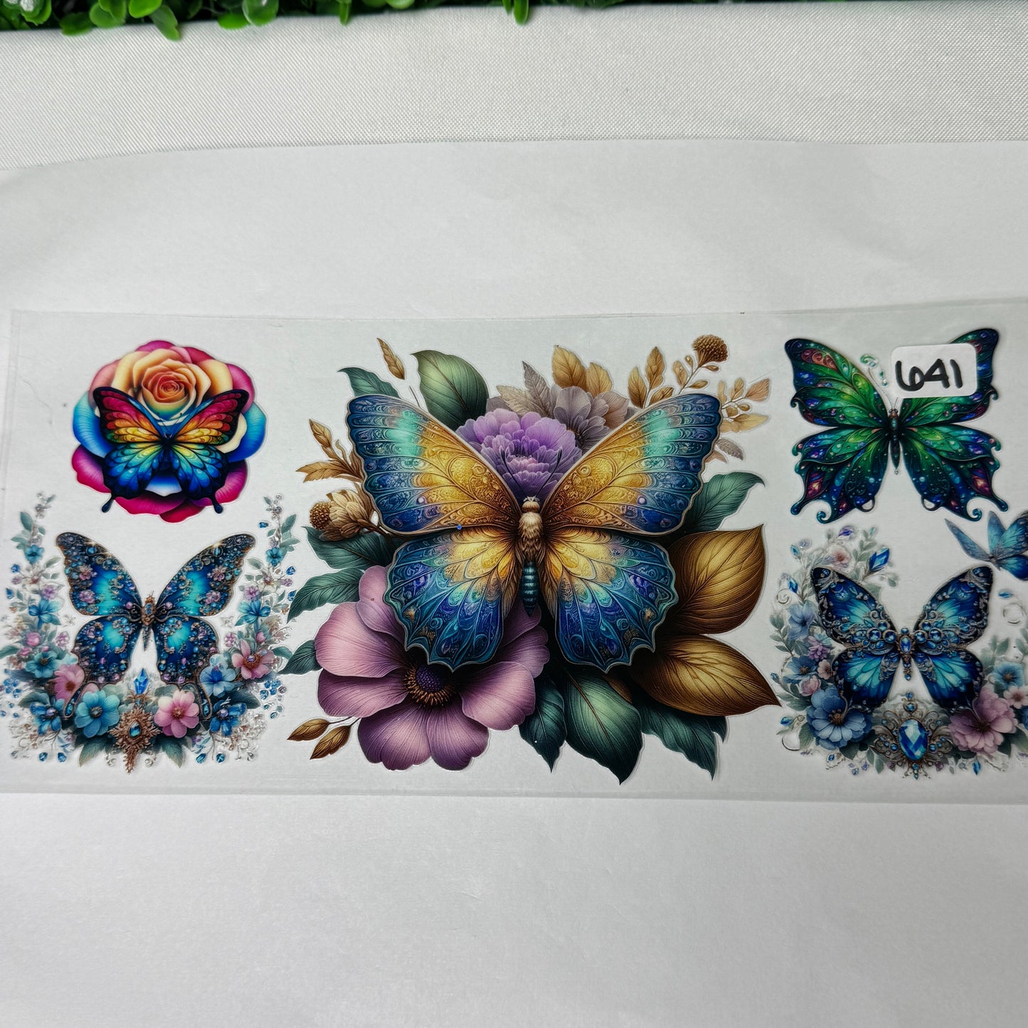 Butterfly/Moth/Dragonfly UVDTF Cup Wraps