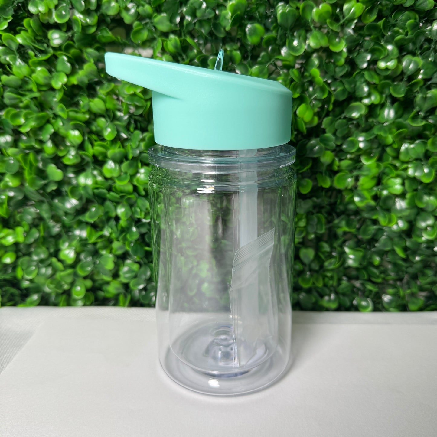 10oz Plastic Snow globe tumbler