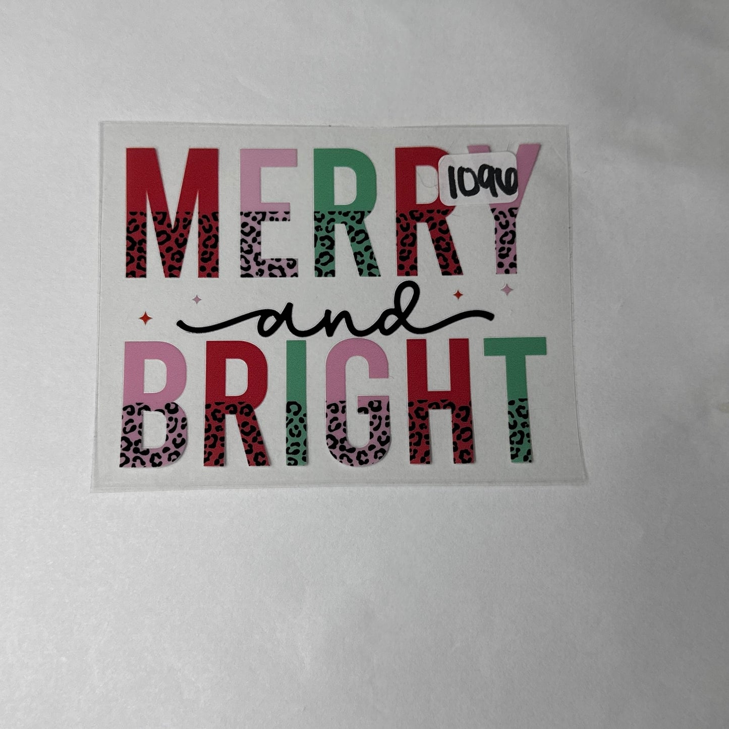 Christmas UVDTF Cup Wraps