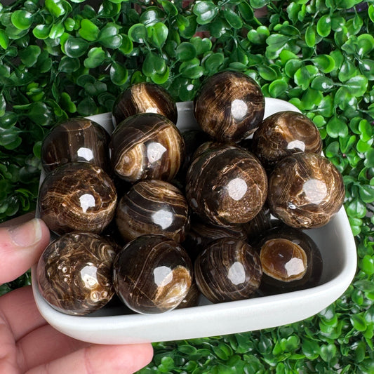 Chocolate Calcite Mini Sphere