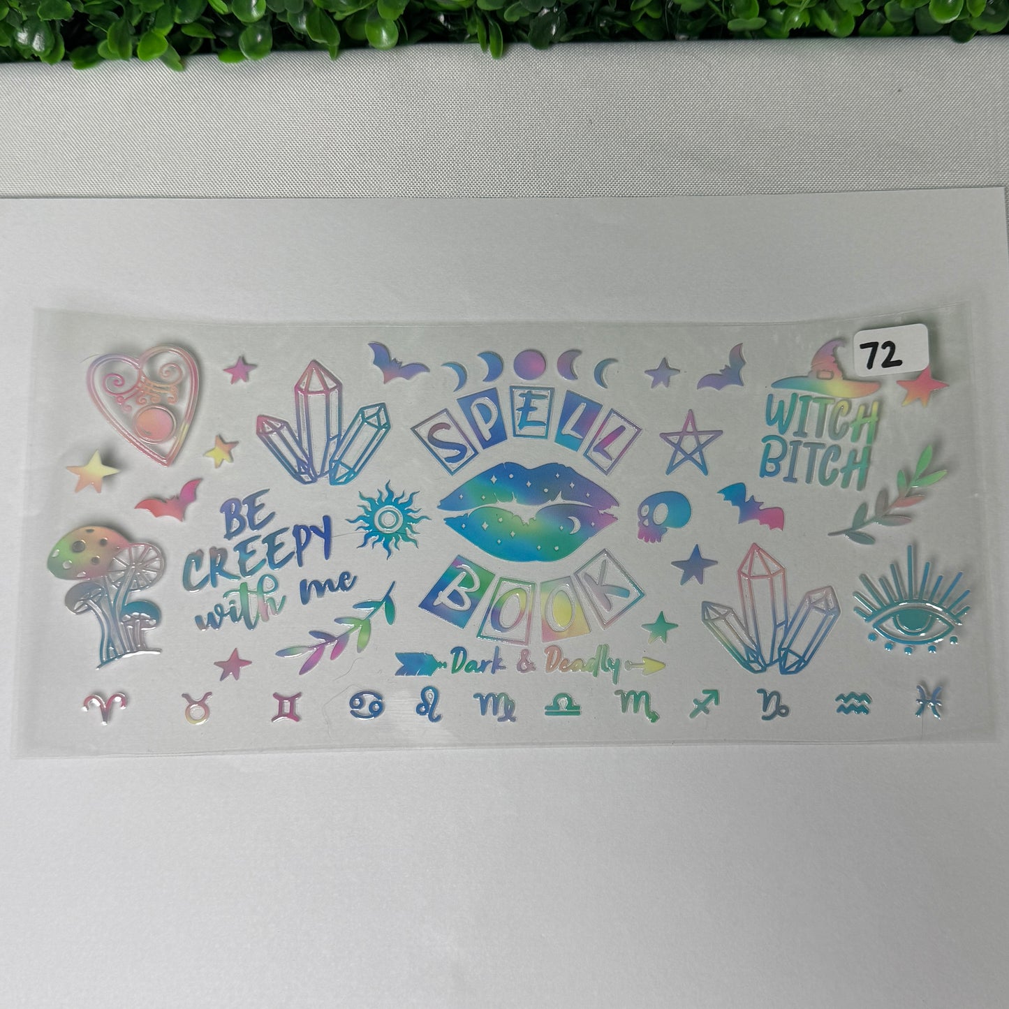 Witchy Style UVDTF Wraps