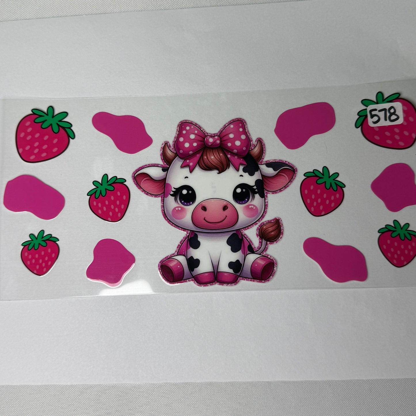 Highland Cow UVDTF Cup Wraps