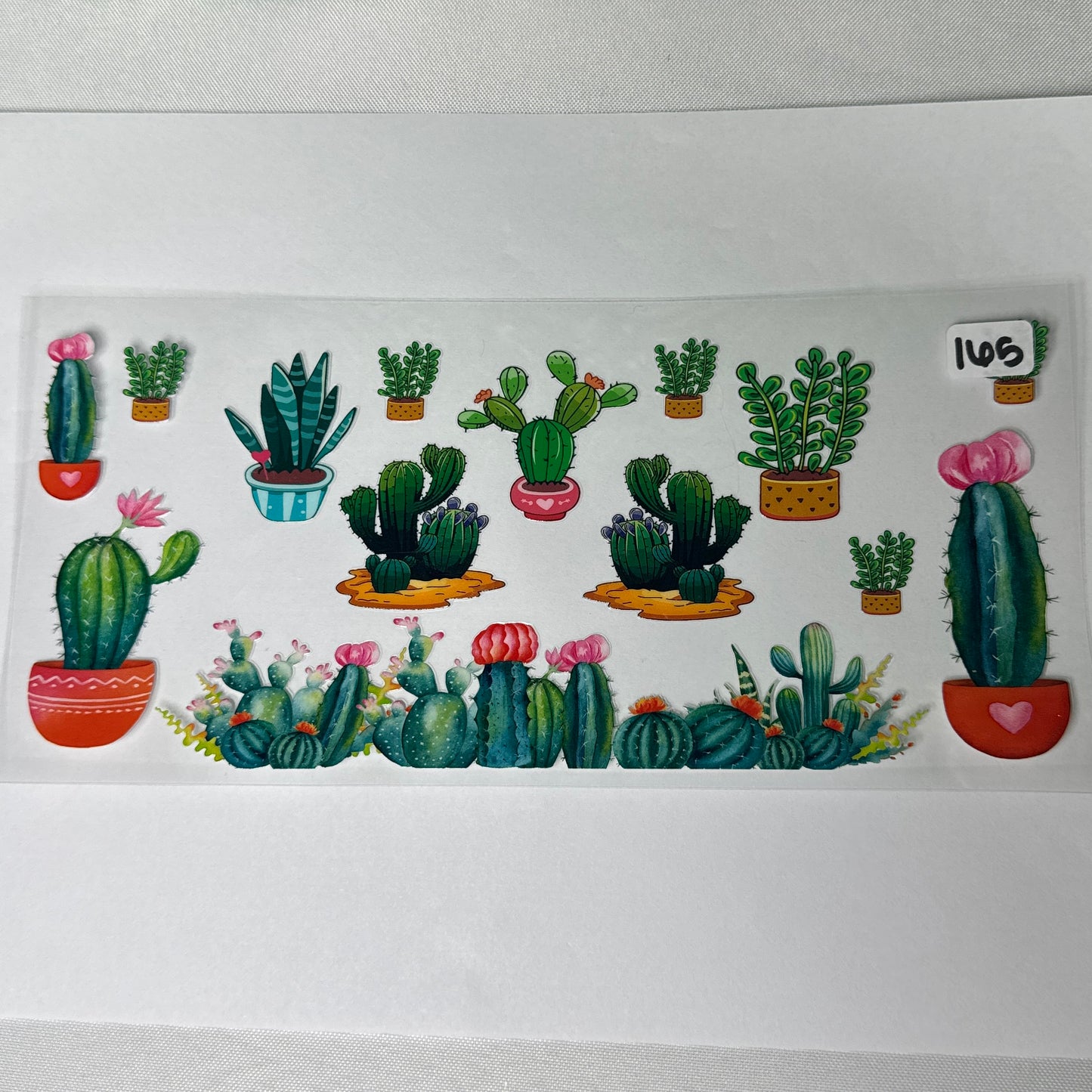 Plant Style UVDTF Cup Wraps