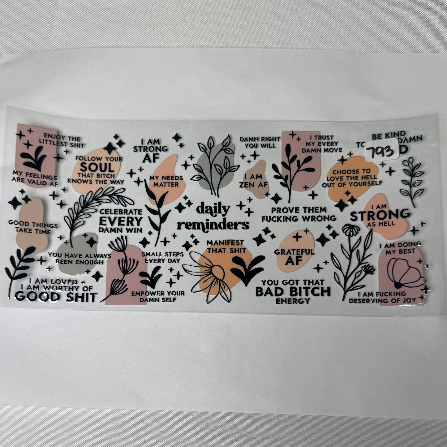 Quote UVDTF Cup Wraps