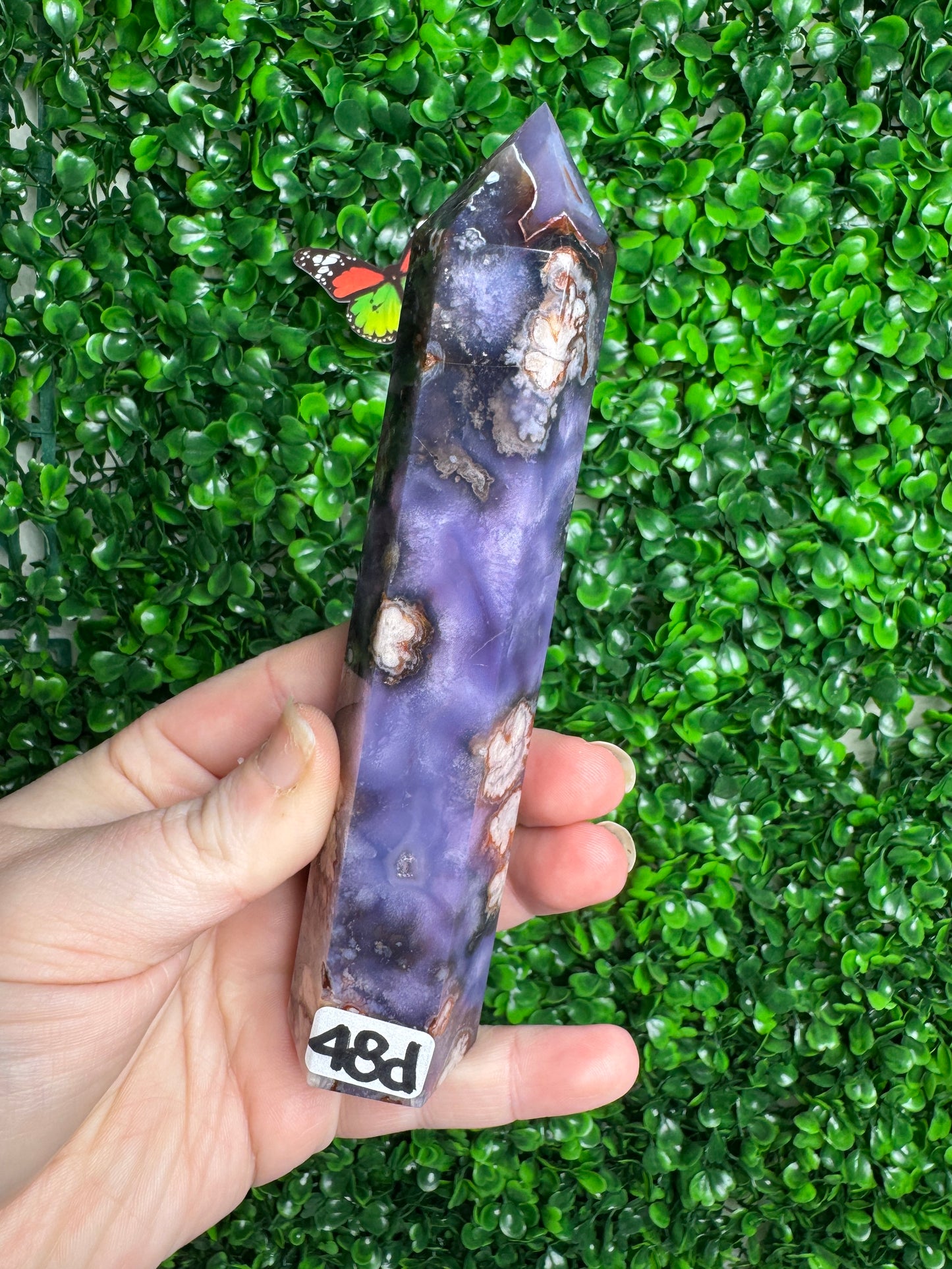 Blue flower Agate Towers