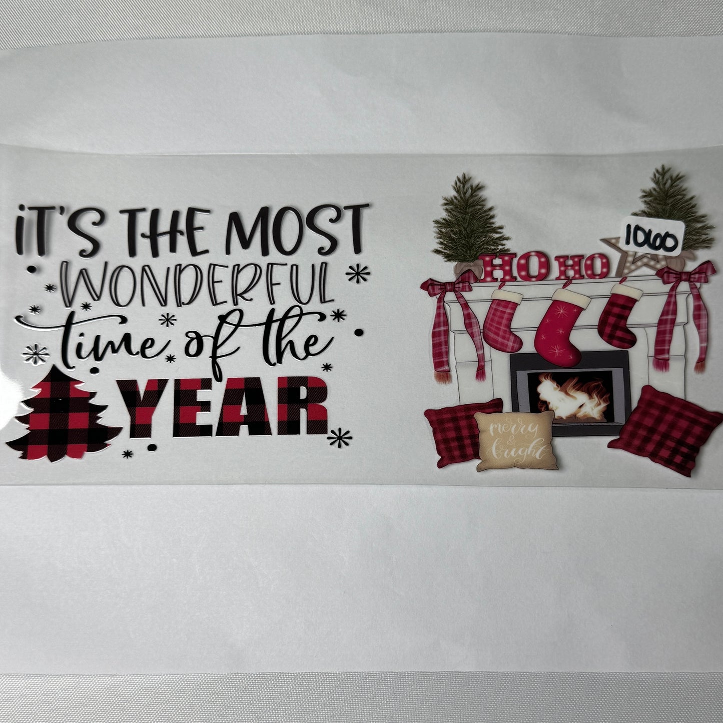 Christmas UVDTF Cup Wraps