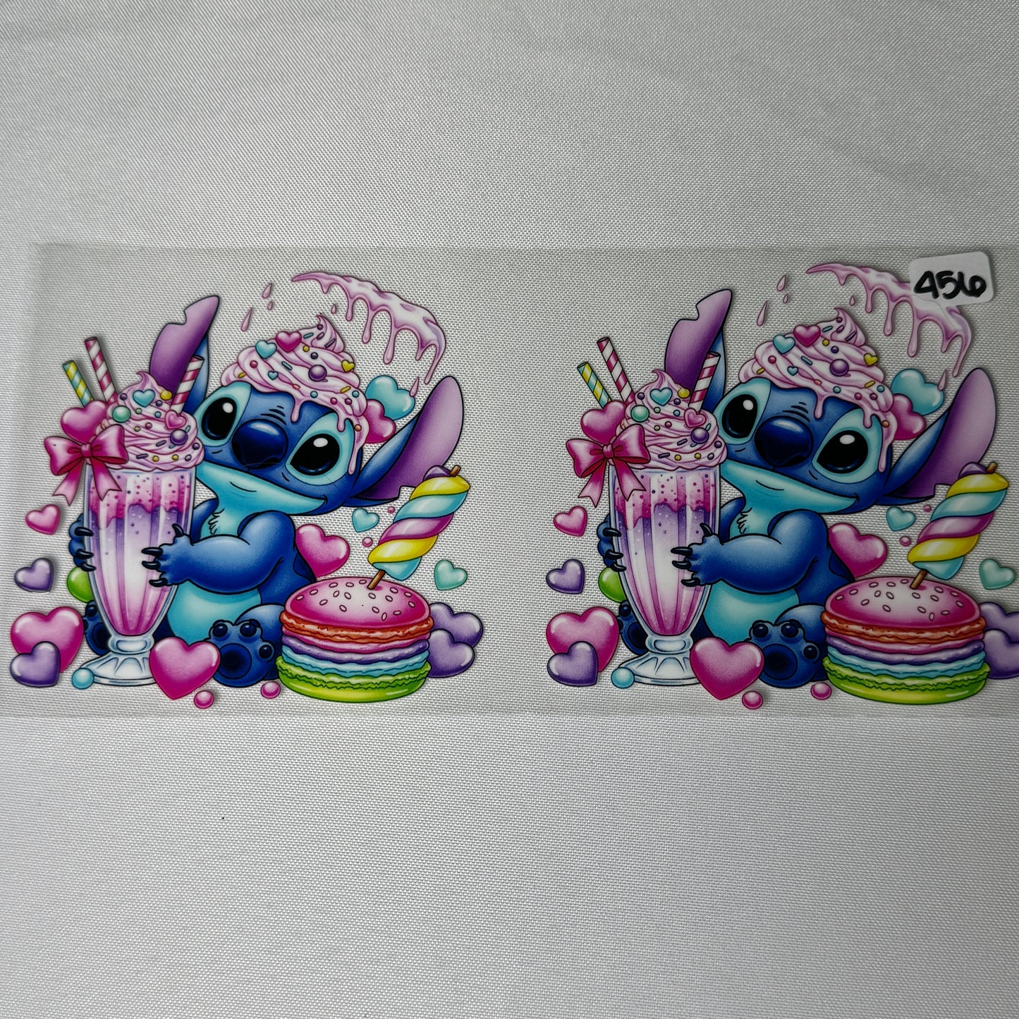 Blue Alien UVDTF Cup Wraps