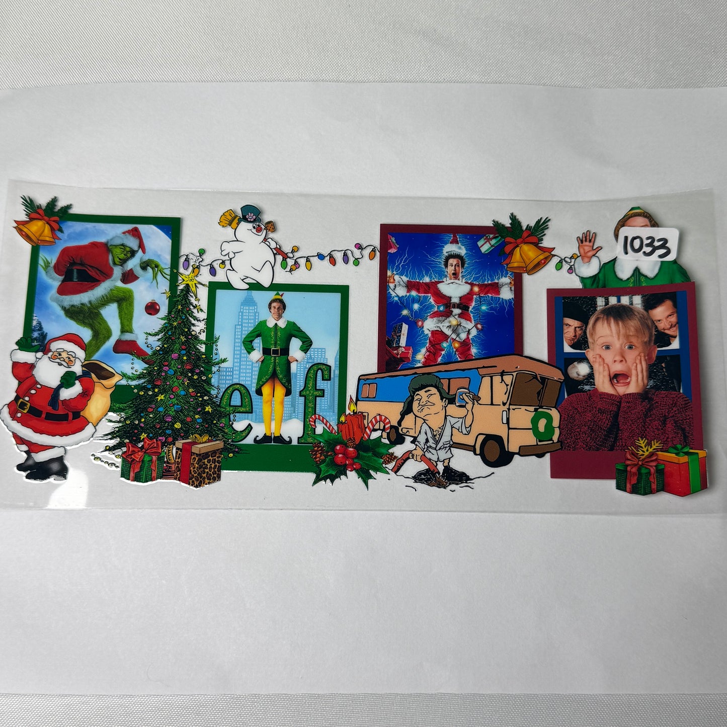 Christmas UVDTF Cup Wraps