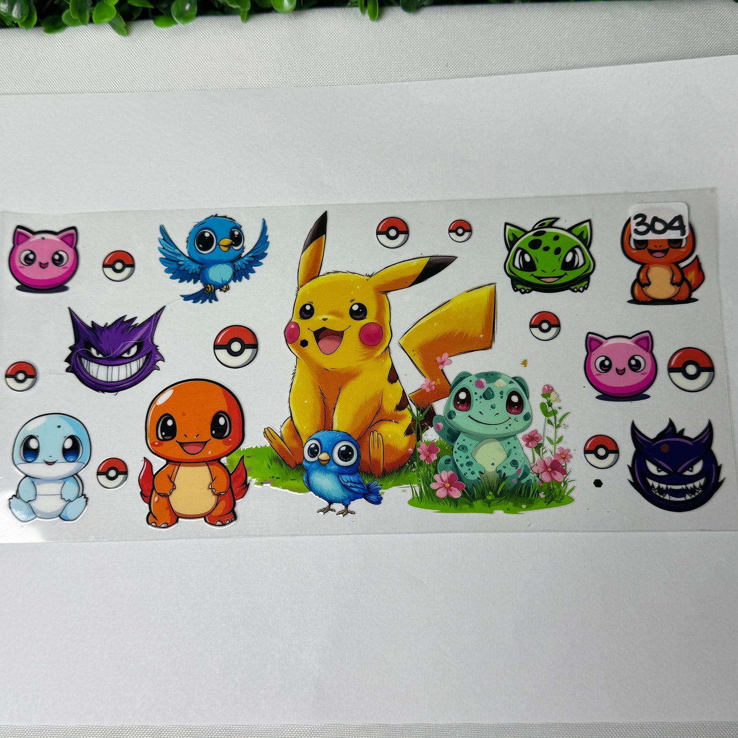 Mixed Character/movie UVDTF wrap