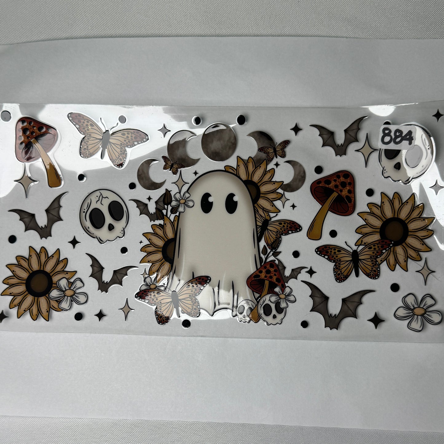 Ghosts UVDTF Cup Wraps