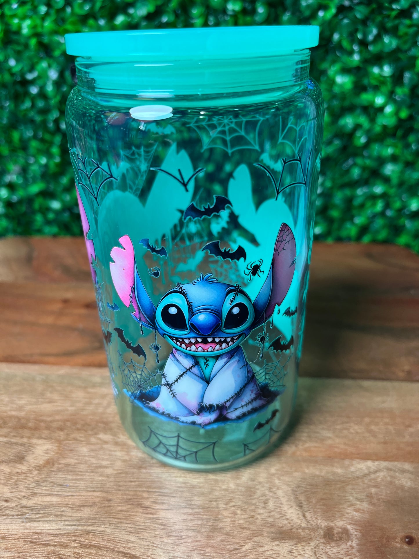 16oz Animal Character UVDTF Glass Cup