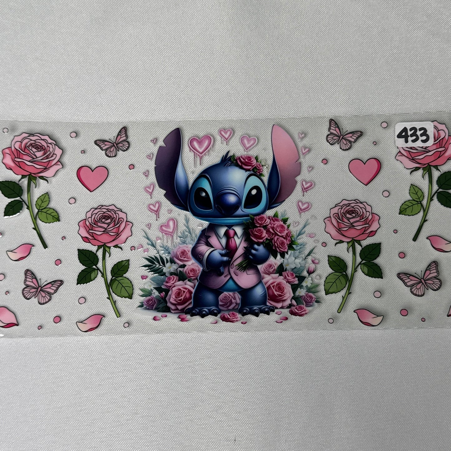 Blue Alien UVDTF Cup Wraps