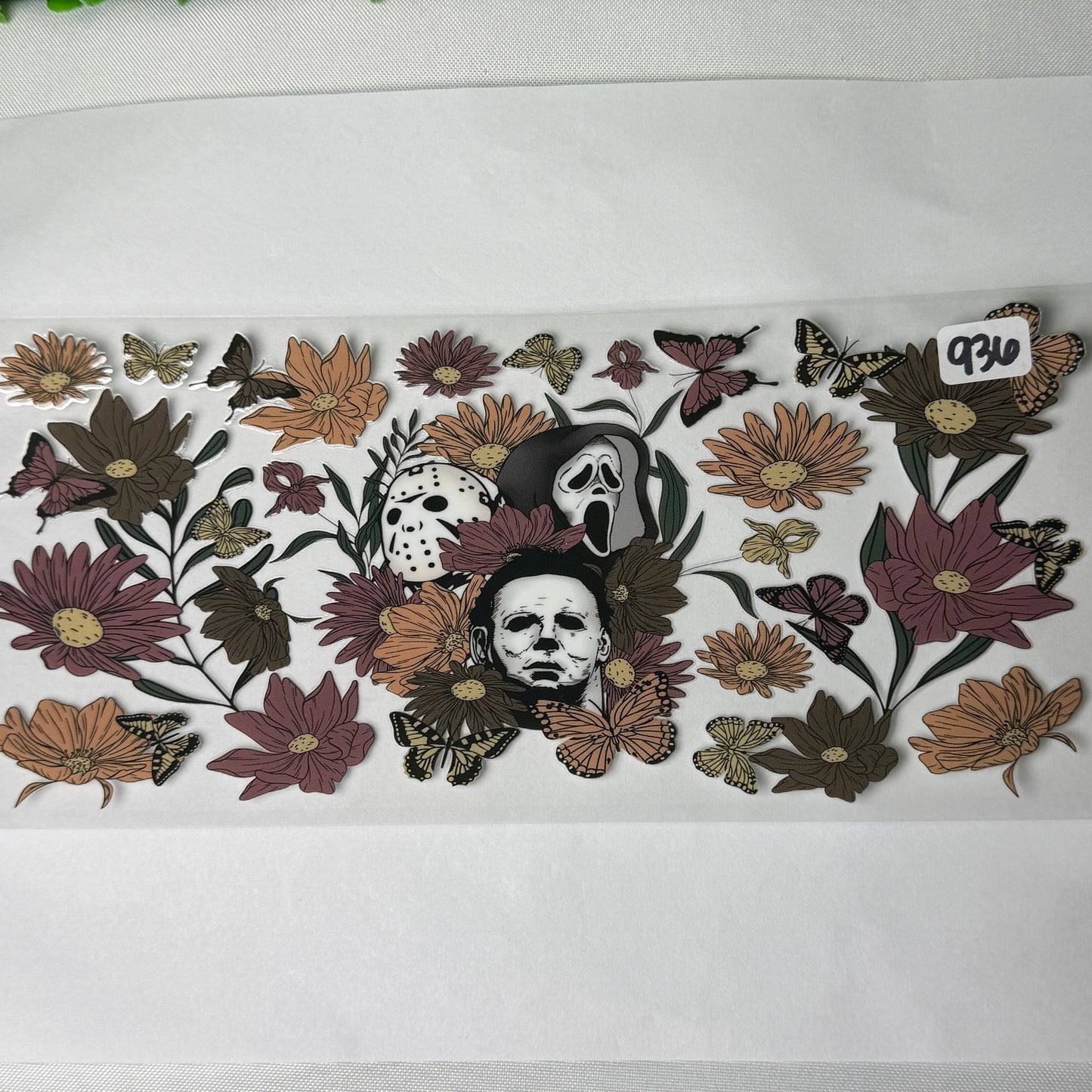 Spooky Characters UVDTF Cup Wraps