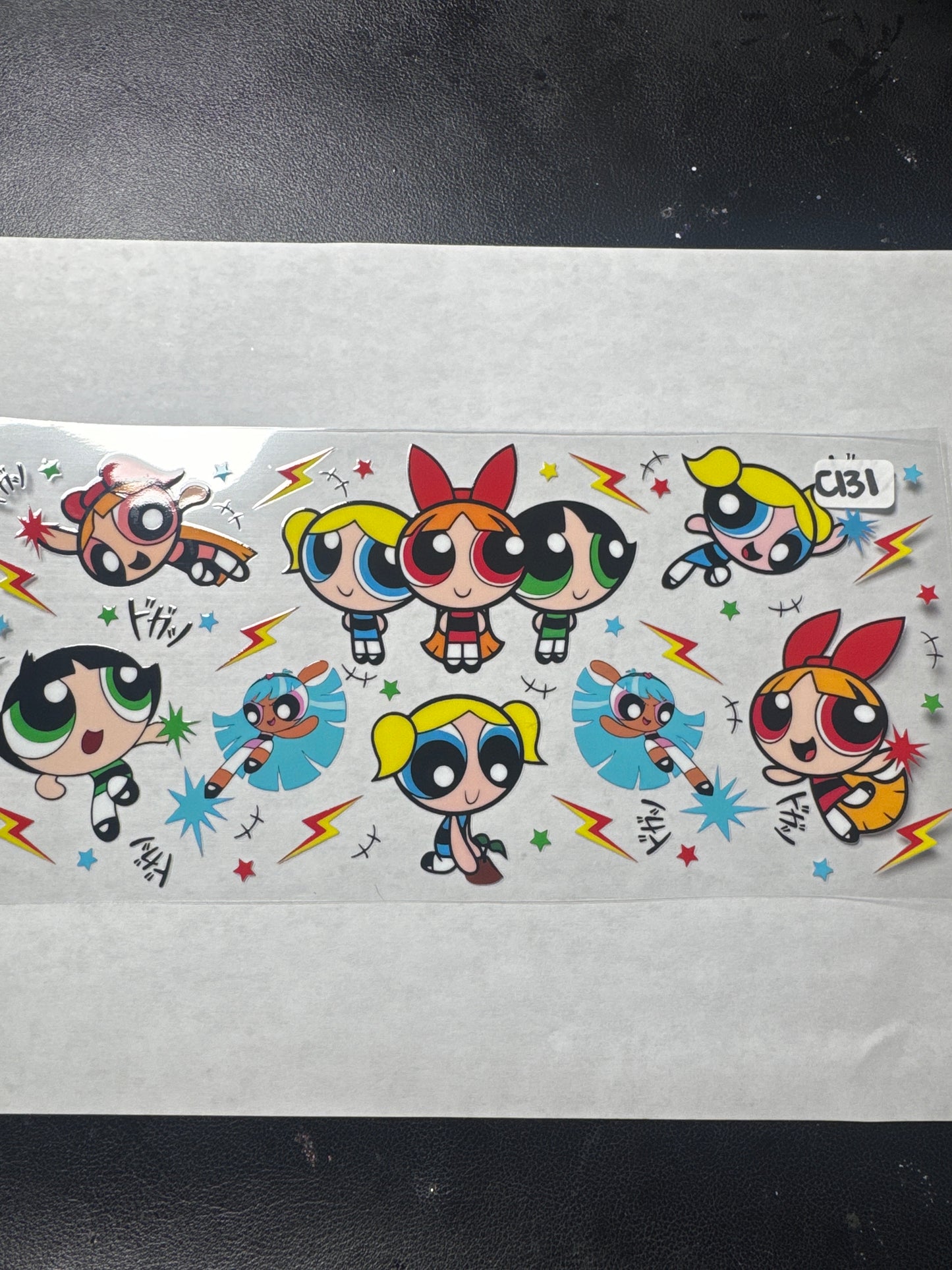 C131 PPG characters uvdtf wrap