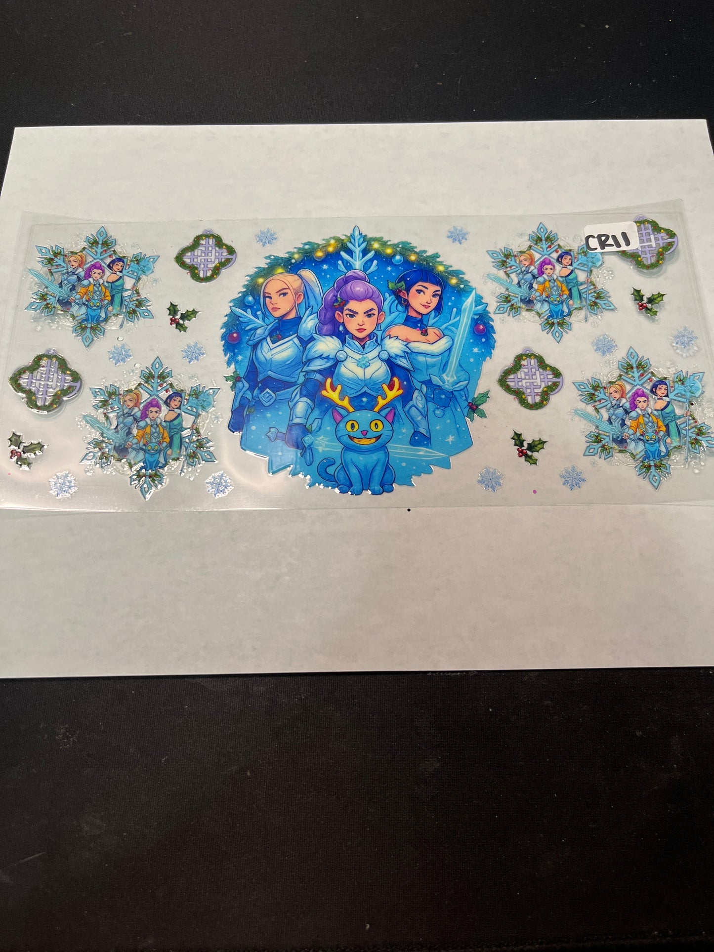 CR11 Christmas Characters UVDTF Wrap