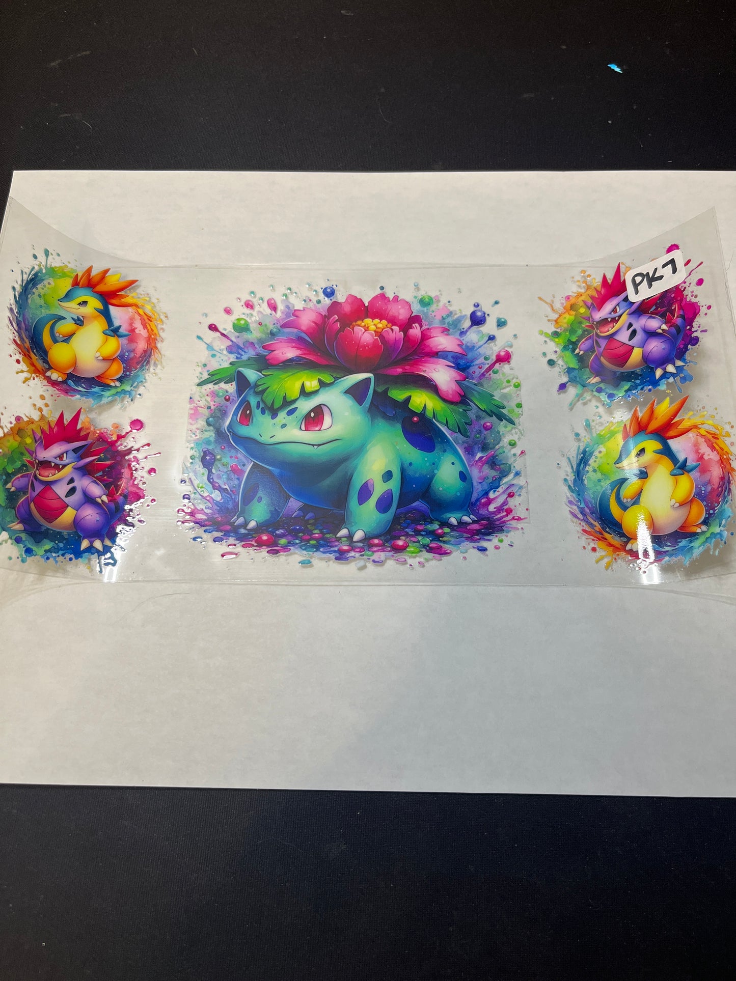 PK7 Popular Character UVDTF Wrap