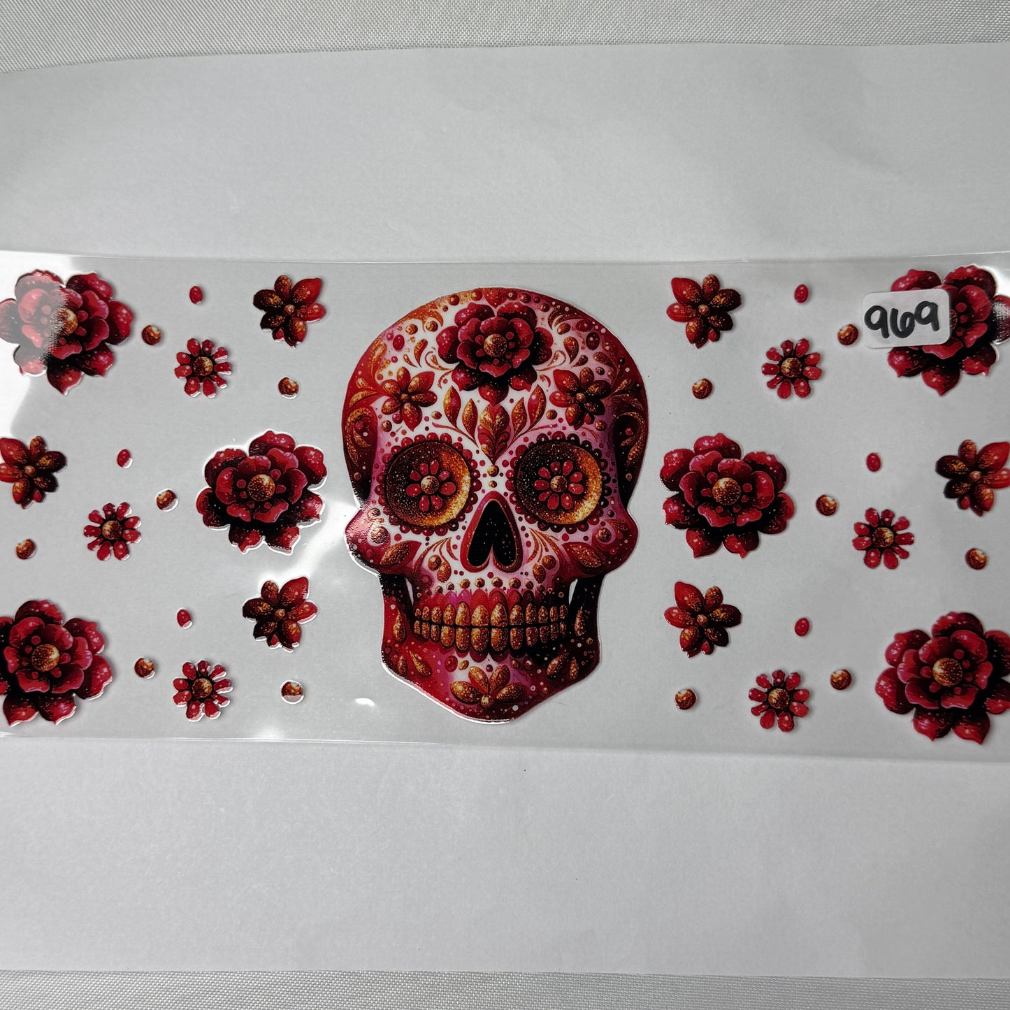 Skulls and Pumpkins UVDTF Cup Wraps