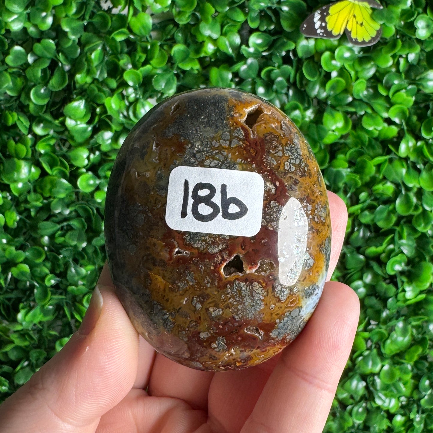 Marcasite Palm Stones