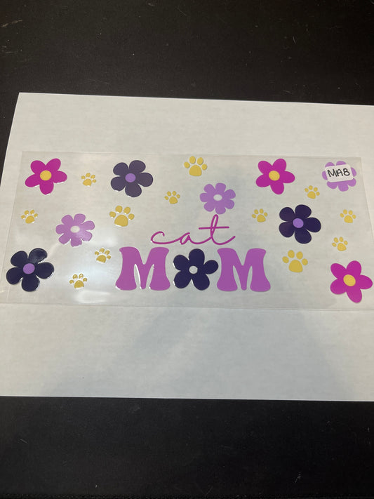 MA8 Cat Mom UVDTF Wrap