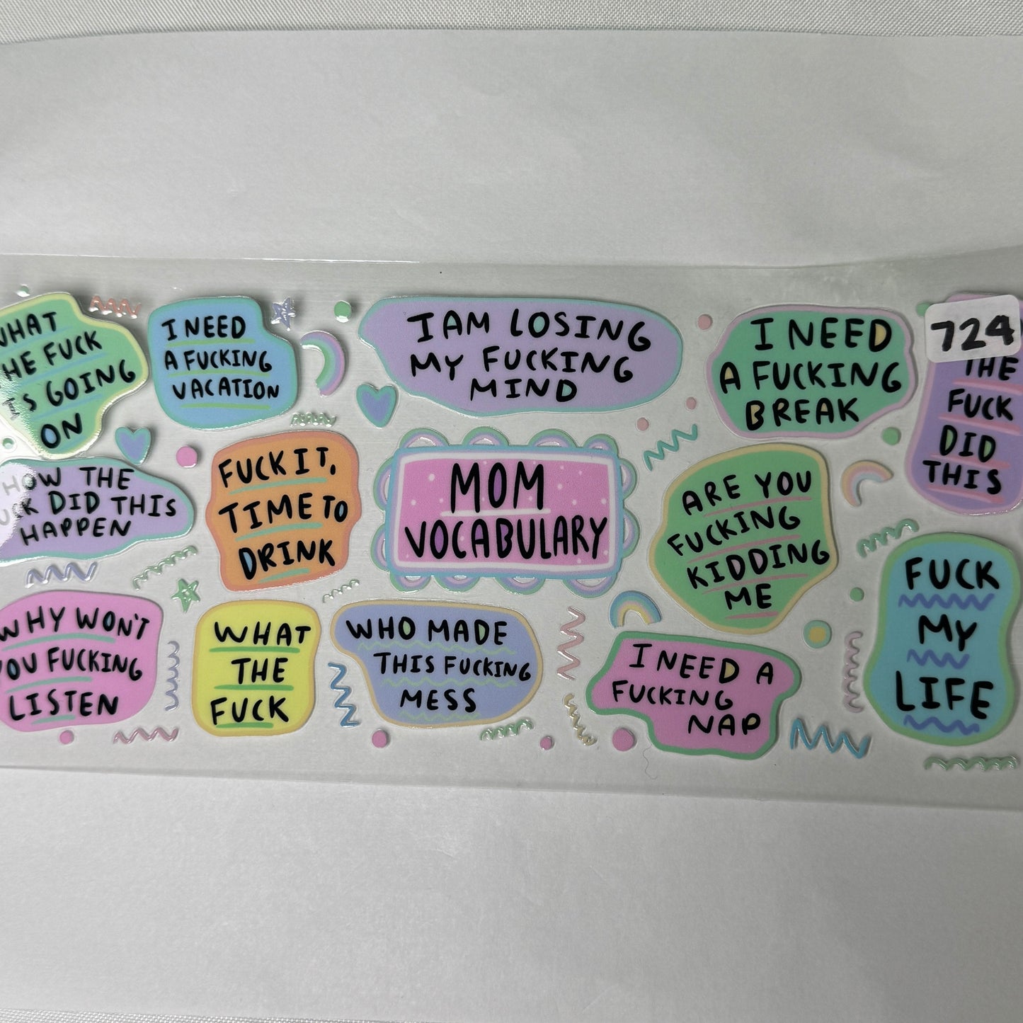 Mama/Fur Mama UVDTF Cup Wraps