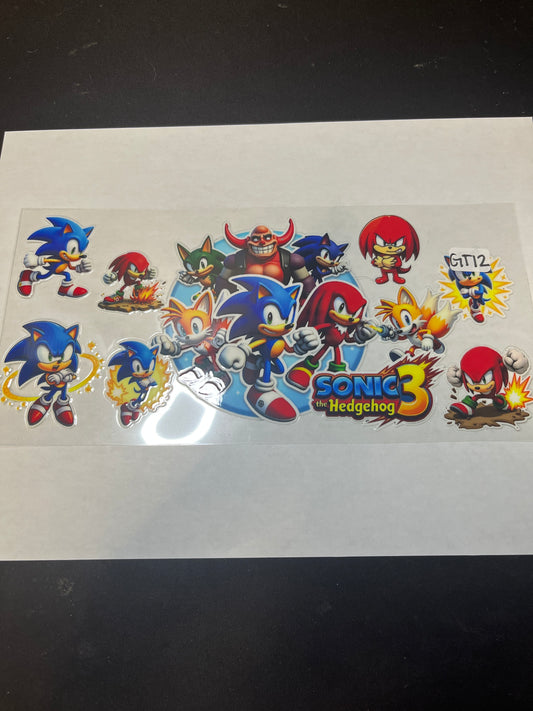GT 12 Game Character UVDTF Wrap