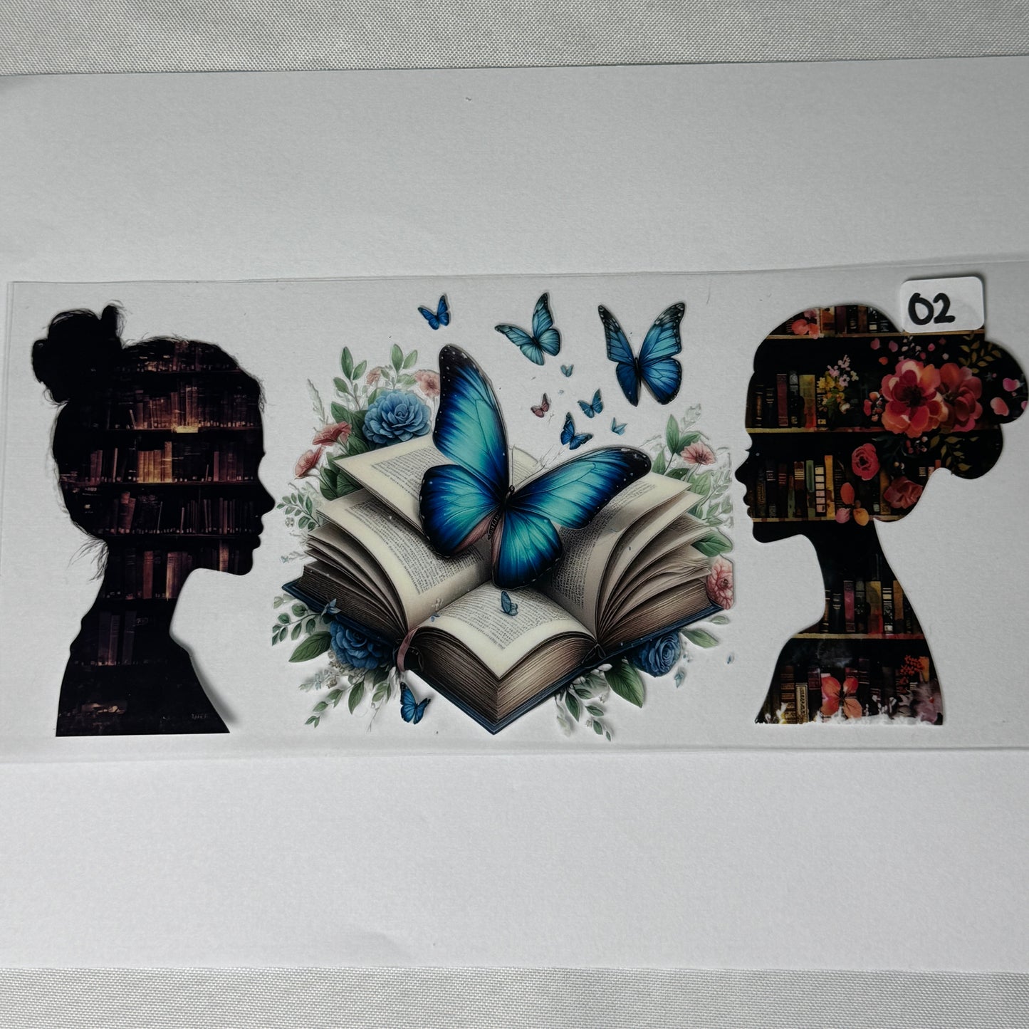 Books/Reading UVDTF Cup Wraps