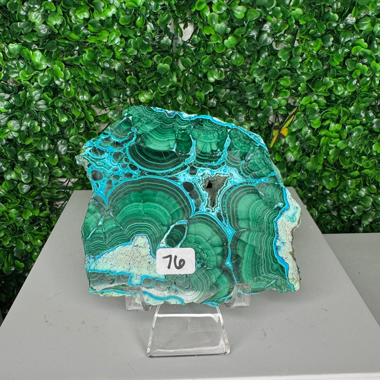 Malachite and Chrysocolla Slabs