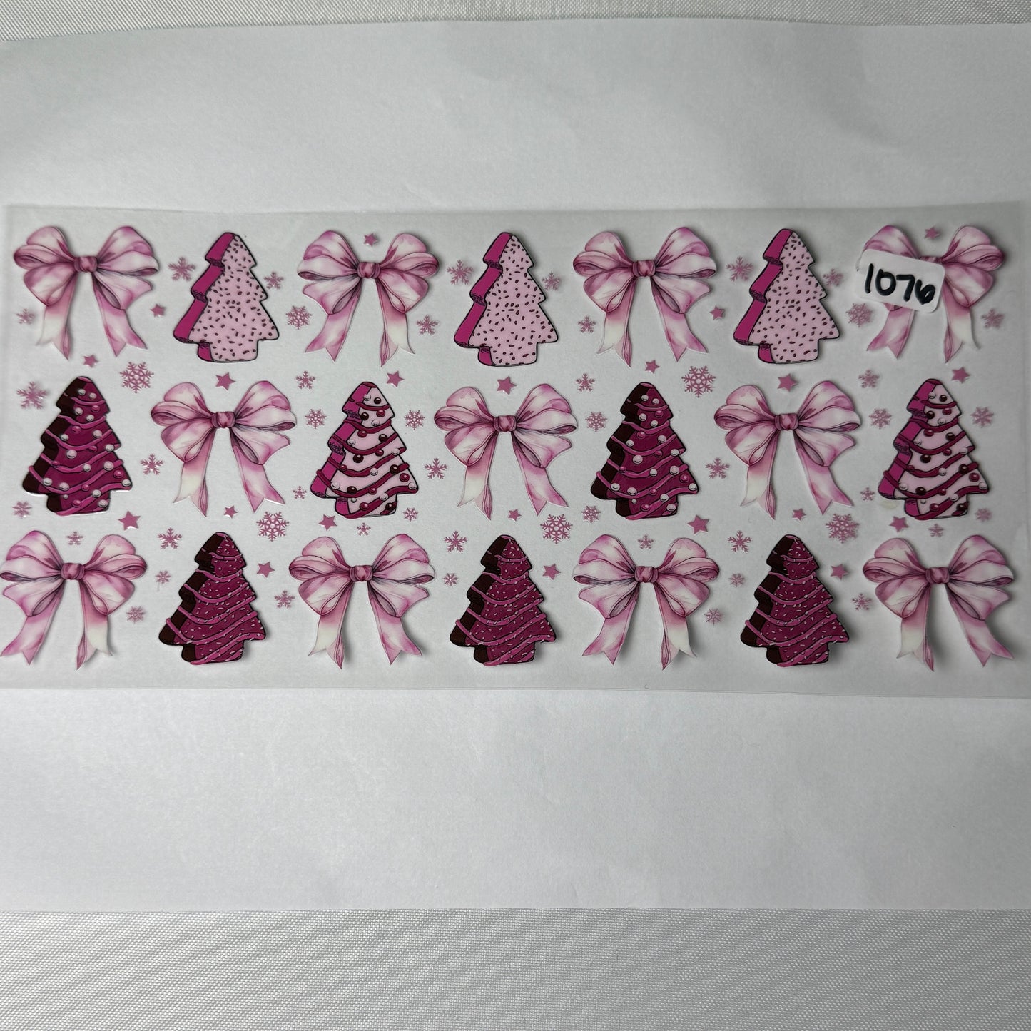 Christmas UVDTF Cup Wraps