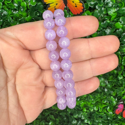 8mm Amethyst Bracelet