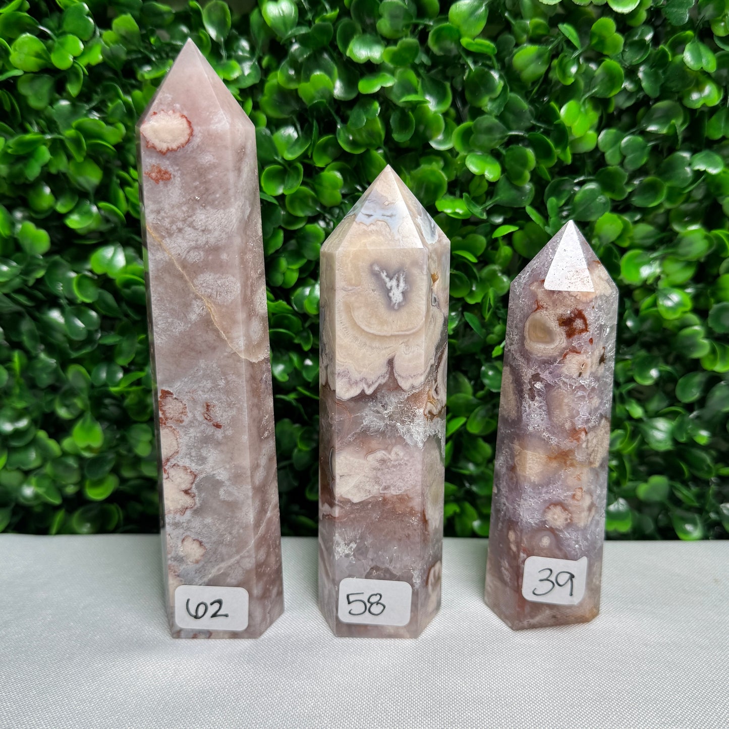 Pink Amethyst Towers