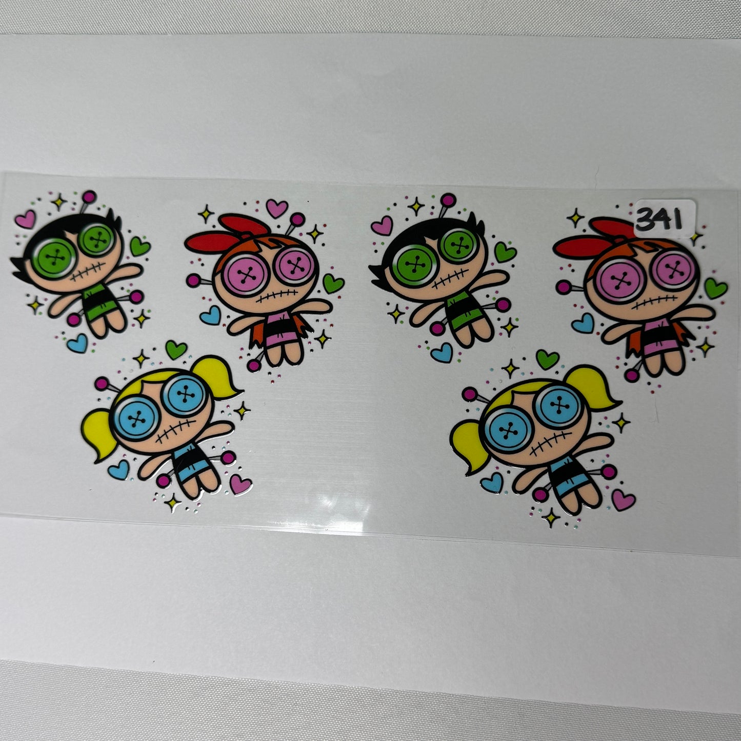 Mixed Character/movie UVDTF wrap