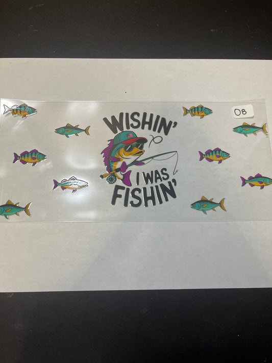 O8 Fishing UVDTF Wrap