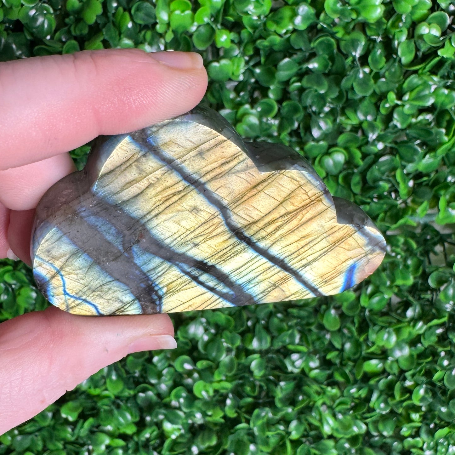 Labradorite Cloud Carvings