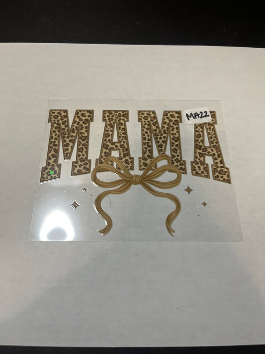 MA22 Mama UVDTF Wrap