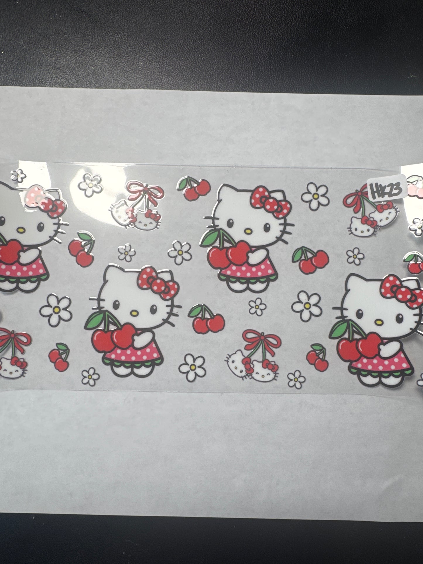 HK23 HK cherries and flower uvdtf wrap