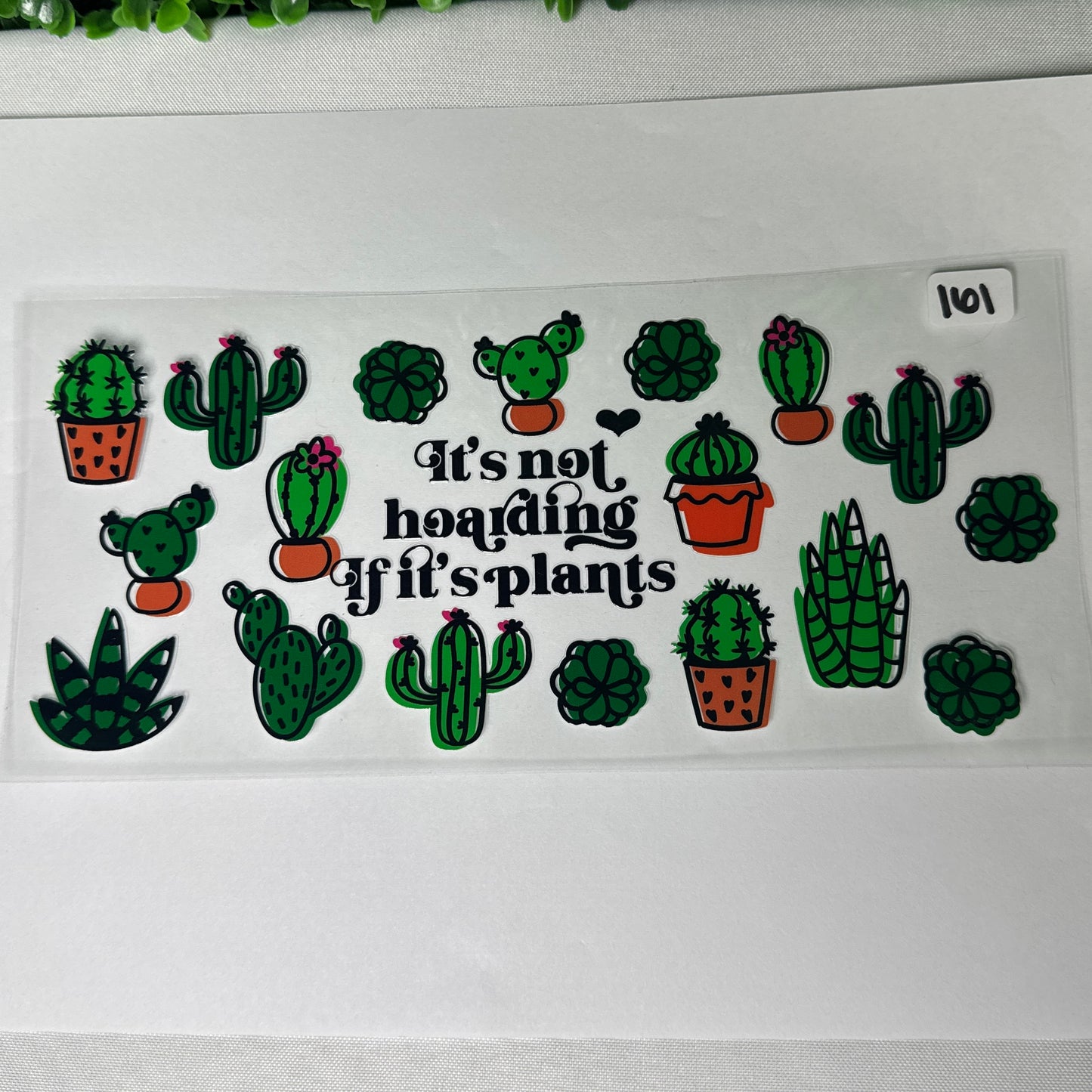 Plant Style UVDTF Cup Wraps